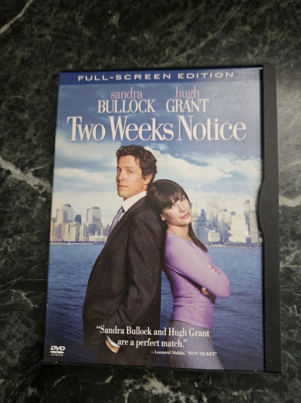 Two Weeks Notice Dvd